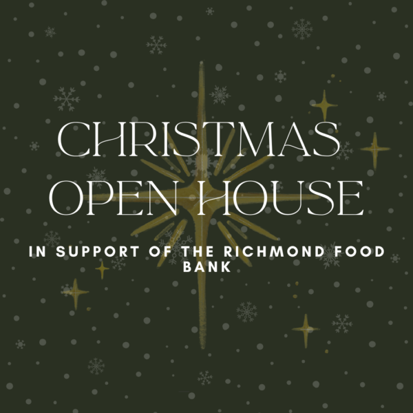 Christmas Open House in Support of the Richmond Food Bank